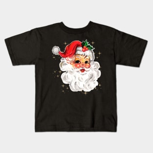 Retro Santa Clause Kids T-Shirt